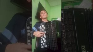 Красивая мелодия на баяне. Карим Муратов