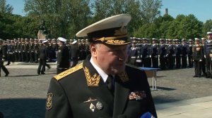 выпуск офицеров военно-морских учебных заведений ВУНЦ ВМФ «Военно-морская академия»