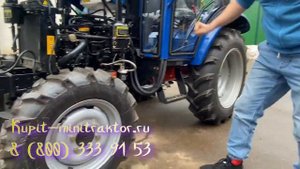 Обзор Трактора Dong-Feng 244 G2 с кабиной.
