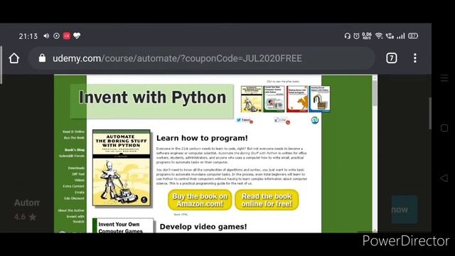 Free Udemy Courses - Python Automation, Password Hacking, Web Development