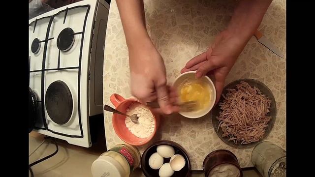 Очень вкусный мясной салат "Саша"