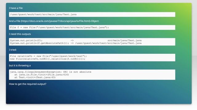 URI is not absolute? смотреть онлайн