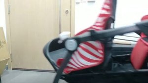 [开箱] lightest Tandem double stroller twin pram installation video