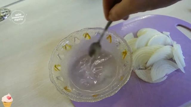 Как мариновать лук. Быстрый способ. Вкусная закуска.