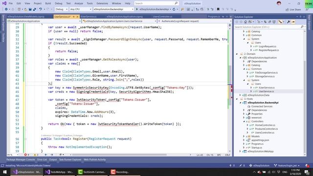 #21: Tạo API đăng nhập và đăng ký | Create login and register APIs | TEDU смотреть онлайн