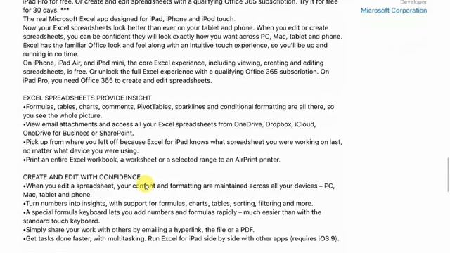 How to Install Excel in Ipad/Iphone смотреть онлайн