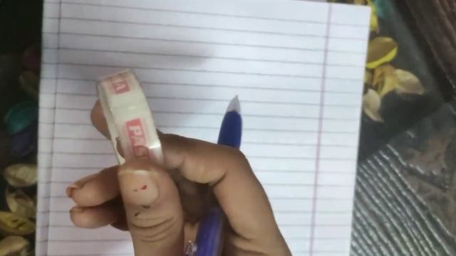 very easy solution to erase pen's handwriting /pen se likha mitaye tape se смотреть онлайн