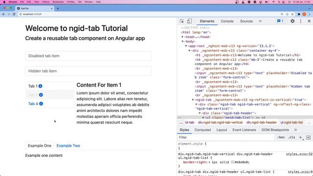 #10. Angular Tab - Membuat Vertical Tab смотреть онлайн