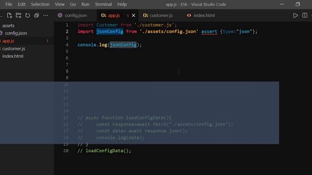 JSON Modules in JavaScript | Load JSON file easily without Fetch API смотреть онлайн