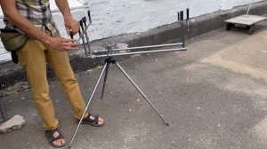 Трипод род-под на 5 удилищ