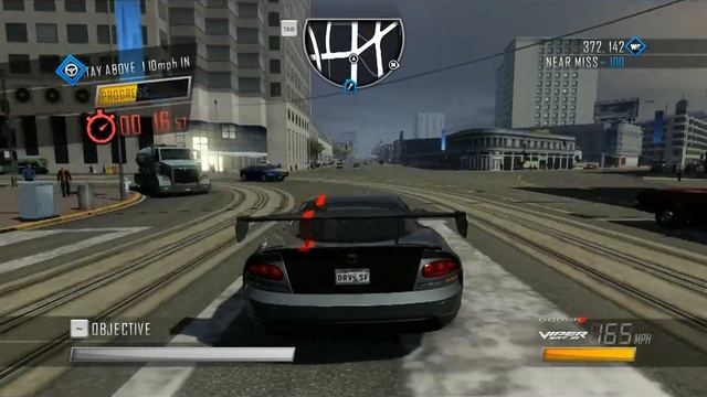 Driver San Francisco Speed Dare 110mph incoming for 30s with Viper srt 10 HD смотреть онлайн