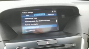 How to enable and disable Walk Away Auto Lock in a 2020 Acura MDX (JC)