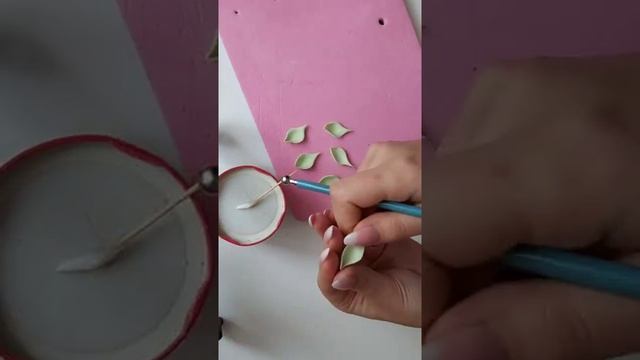 Суккулент из холодного фарфора. Вид 2. Мархонова Анастасия. Cold porcelain succu смотреть онлайн