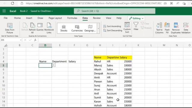 How to Create Searchable Drop Down List in Excel | NEW Dynamic Drop Down List in 3 Easy Steps