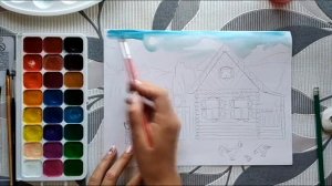 Урок ИЗО 4 класс "Гармония жилья с природой"