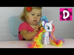 ✿ Пони Май Литл Пони МЛП Набор Пони-Модницы Рарити Распаковка MLP My Little Pony unboxing Rarity set