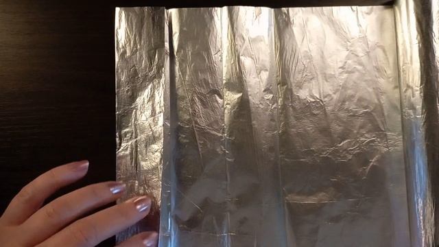 ASMR - шуршание фольгой до мурашек / foil rustling ?