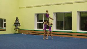 акробатика, женская тройка