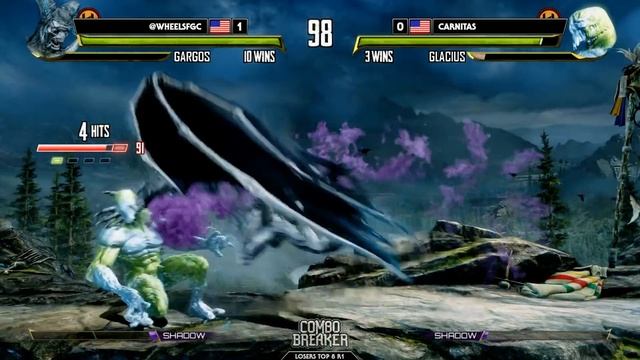 Combo Breaker 2019 - Killer Instinct Top 8 Finals - @WheelsFGC vs Carnitas смотреть онлайн
