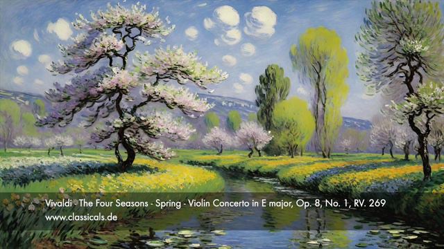 Vivaldi - The Four Seasons - Spring - Violin Concerto in E major, Op 8, No. 1, RV 269 смотреть онлайн
