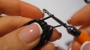 брелок ПЕЧЕНЬЕ ОРЕО из резинок на рогатке без станка | Oreo Rainbow Loom Bands Charm