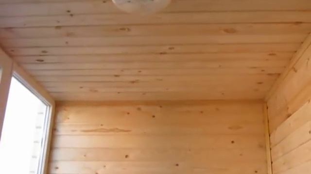 Сауна на балконе ул. Романенко