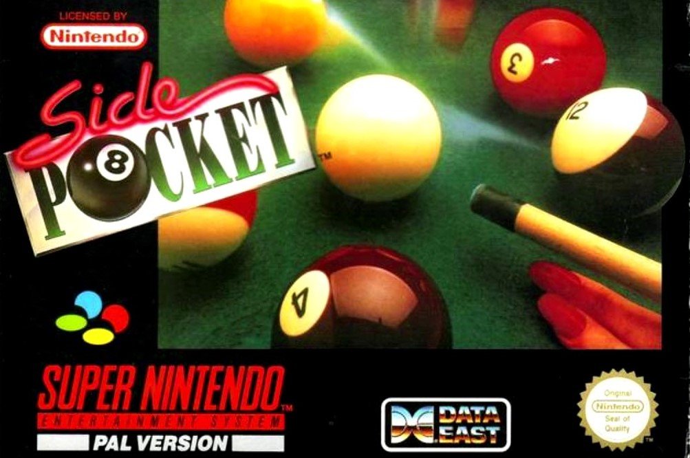 Super Nintendo (Snes) 16-bit Side Pocket Полное Прохождение