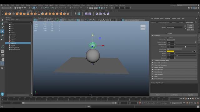 Interactive Cloth Simulation in Maya 2024 - Autodesk Maya nCloth Tutorial