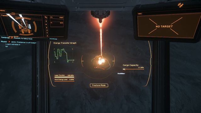 Star Citizen. Mining and fast entry into orbit)) Part 1