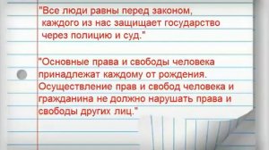 День Конституции для детей,2 класс