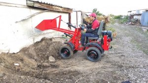 Самодельный Мини Погрузчик из Самары