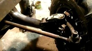 Минитрактор самодельный. Передний мост