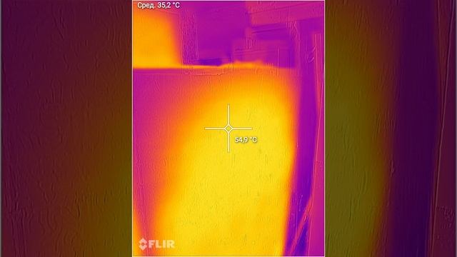 Печь теплушка через тепловизор ,со всех сторон! смотреть онлайн