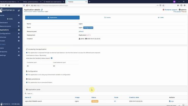 How-to: Deploy the Portainer K8's BETA on K3S and using MetalLB as the load balancer. смотреть онлайн