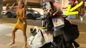 Она не поверила своим глазам. Пранк.
