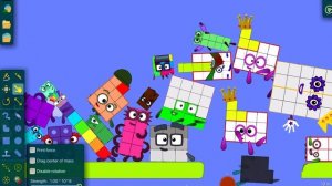 Numberblocks Floor is Lava part15