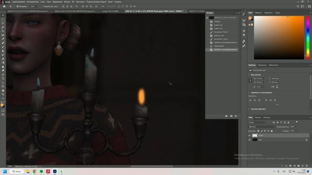 ВОТ ЗДЕСЬ ЖИВЕТ НАШ МАСТЕР ФОТОШОПА: ОБРАБОТКА В SIMS 4 смотреть онлайн
