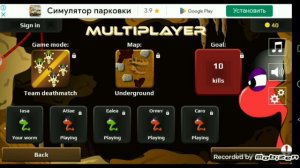 Как играть по сети в червячки anelids в разных помещениях