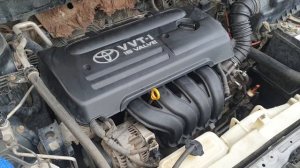 Toyota corolla e120 двиг 3 zz fe 1.6 стук двигателя на холостых пробег 316000