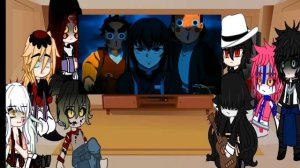 Upper moons+Muzan reacts to Tanjiro kamado [Demon slayer]