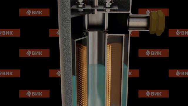 Индукционный котел отопления ВИК-100. Устройство и принцип работы