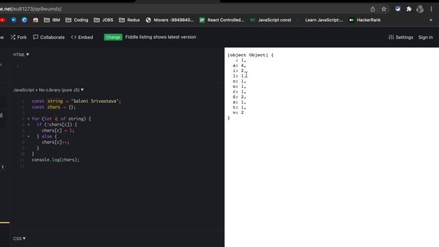 Q5| MaxChar | JavaScript Coding Interview Questions | Competitive Programming | Coding Challenges