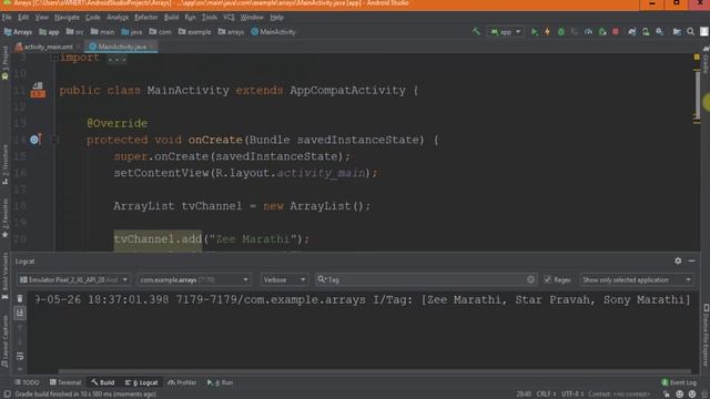 #9 - ArrayList in JAVA - Learn JAVA for Android in Marathi - मराठीतून JAVA смотреть онлайн