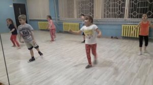 Хип хоп дети 6-7 лет, преподаватель Дарья Голубкова
