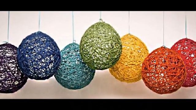 Интересные поделки из ниток