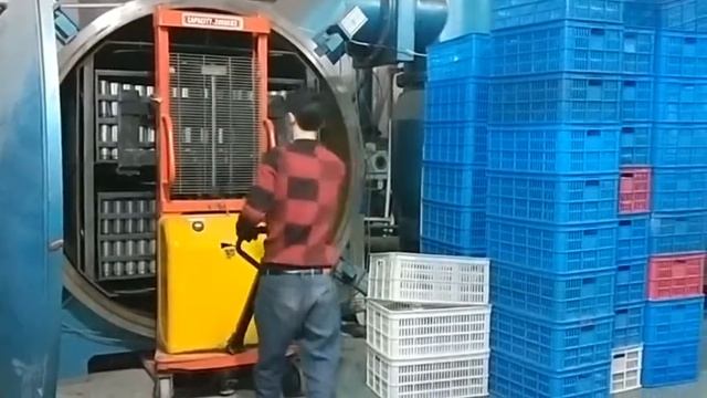 Vacuum furnace thermos flask bottle making смотреть онлайн