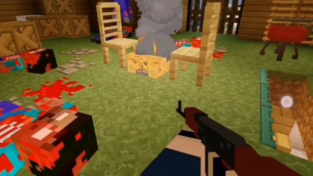 Крушения самолёта в Майнкрафте пе Зомби апокалипсис сериал 9 серия