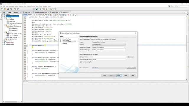 Generar un CRUD con PrimeFaces, Java Server Faces y MySQL смотреть онлайн