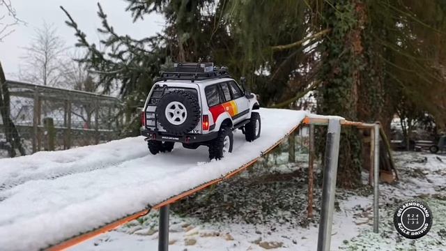 1/18 RC Toyota LC80 Crawler Scaler Snow Track