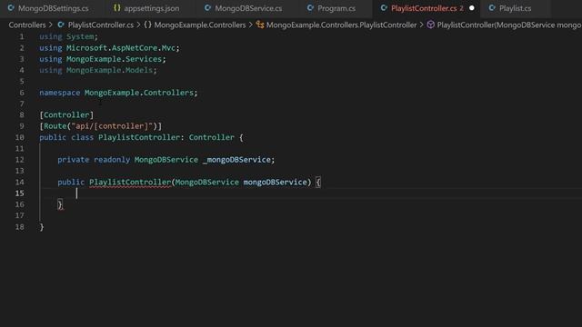 Create a RESTful API with .NET Core and MongoDB
